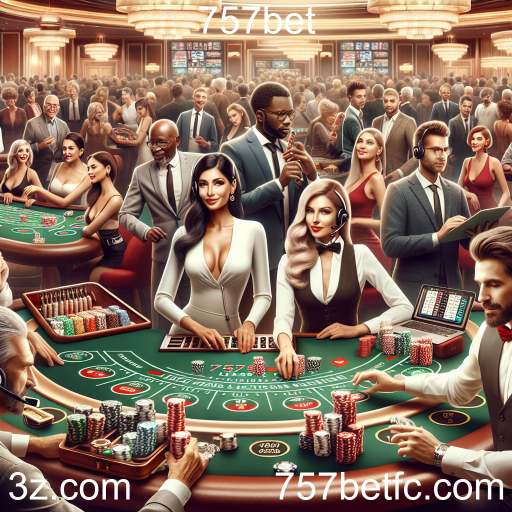 Experiência Imersiva em Cassinos Ao Vivo no 757bet