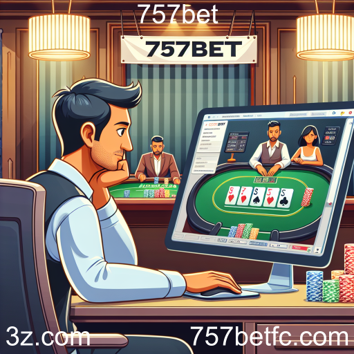 Experimente a Emoção do Poker Online na 757bet